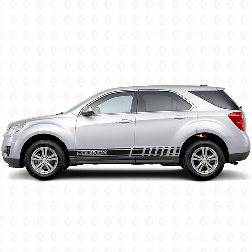 Gemerkt Accent Strepen Zijkant Vinyl Decal Sticker voor Chevrolet Equinox
