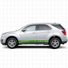 Gemerkt Accent Strepen Zijkant Vinyl Decal Sticker voor Chevrolet Equinox_3