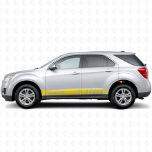 Gemerkt Accent Strepen Zijkant Vinyl Decal Sticker voor Chevrolet Equinox_5
