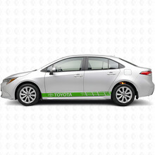 Toyota Logo Accent Strepen Zijkant Vinyl Decal Sticker voor Toyota Corolla_3