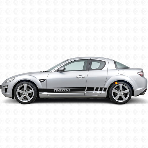 Gepromoteerde Accentstrepen Zij Vinyl Decal Sticker voor Mazda RX-8