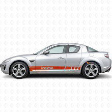 Gepromoteerde Accentstrepen Zij Vinyl Decal Sticker voor Mazda RX-8_4