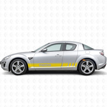 Gepromoteerde Accentstrepen Zij Vinyl Decal Sticker voor Mazda RX-8_5