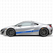 Racing Strepen Zij Vinyl Decal Sticker voor Acura NSX_2