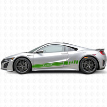 Racing Strepen Zij Vinyl Decal Sticker voor Acura NSX_3