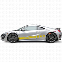 Racing Strepen Zij Vinyl Decal Sticker voor Acura NSX_5