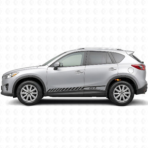 Strobe Racing Strepen Zij Vinyl Decal Sticker voor Mazda CX-5 2013-2018