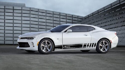 2X Meerdere Kleuren Grafische Chevrolet Camaro Auto Symbool Racing Vinyl Decal Sticker