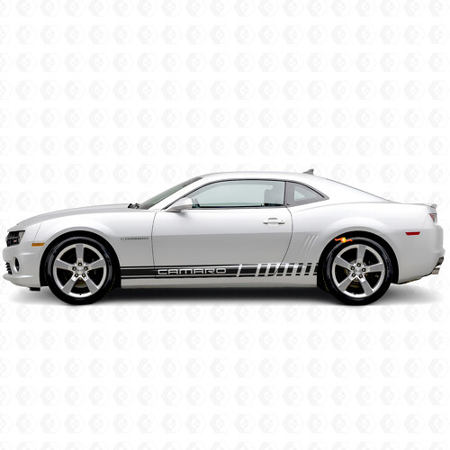 Gemerkt Strepen Zij Vinyl Decal Sticker voor Chevrolet Camaro