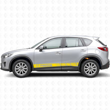 Racing Stripes Zijkant Vinyl Decal Sticker voor Mazda CX-5_5
