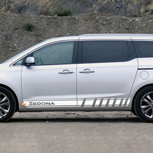 Side Racing Stripes Vinyl Decal Sticker geschikt voor Kia Sedona
 3