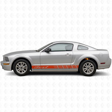 Racingstrepen Zij Vinyl Decal Kit voor Musclecar Musclecarmodel C-Max Taurus_4