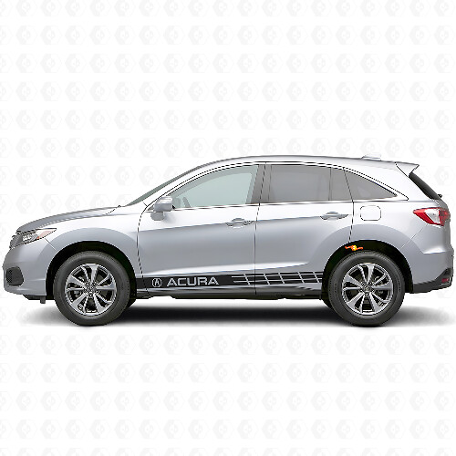 Racen Zijstrepen Vinyl Decal Kit voor Acura RDX MDX