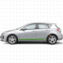 Skyactiv Lettering Strepen Zij Vinyl Decal Sticker voor Mazda Mazda3 2011-2013_3