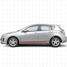 Skyactiv Lettering Strepen Zij Vinyl Decal Sticker voor Mazda Mazda3 2011-2013_4