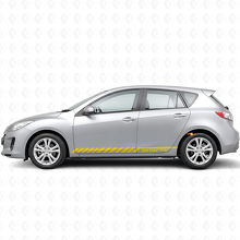 Skyactiv Lettering Strepen Zij Vinyl Decal Sticker voor Mazda Mazda3 2011-2013_5