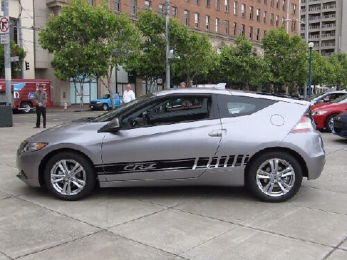 2X Multiple Color Graphics Honda CR-Z Symbol Car Racing Vinyl Decal Sticker