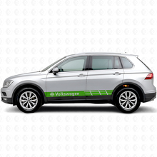 VW-logo strepen zijsticker vinyl decal voor Volkswagen Tiguan_3