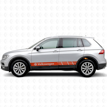 VW-logo strepen zijsticker vinyl decal voor Volkswagen Tiguan_4