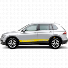 VW-logo strepen zijsticker vinyl decal voor Volkswagen Tiguan_5