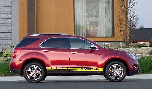 Meerdere kleuren grafische Trax / Equinox / Traverse autorace sticker sticker