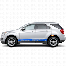 Chevy-logo strepen zijkant vinyl decal sticker voor Chevrolet Equinox_2
