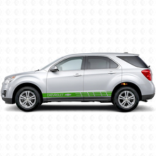 Chevy-logo strepen zijkant vinyl decal sticker voor Chevrolet Equinox_3