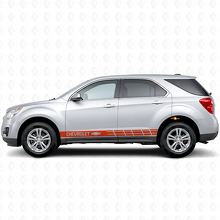 Chevy-logo strepen zijkant vinyl decal sticker voor Chevrolet Equinox_4