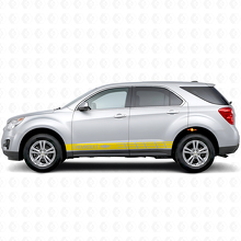 Chevy-logo strepen zijkant vinyl decal sticker voor Chevrolet Equinox_5