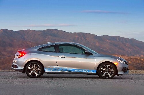 Meerdere kleuren grafische Civic / Civic Si Coupe Car Racing Art Decal Sticker