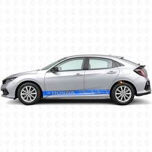 Racing Strepen Zij Vinyl Decal Sticker voor Honda Civic_2