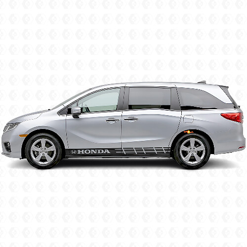 Accentstrepen Rocker Panel Vinyl Decal Sticker voor Honda Odyssey_1