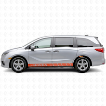 Accentstrepen Rocker Panel Vinyl Decal Sticker voor Honda Odyssey_4