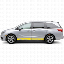 Accentstrepen Rocker Panel Vinyl Decal Sticker voor Honda Odyssey_5