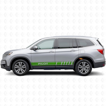 Geaccentueerde Merkvinyllinten Zijdecals Sticker voor Honda Pilot_3