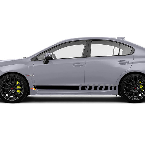 Racingstrepen Zijdelingse Vinyl Decal Kit voor Suba BRZ WRX Impreza