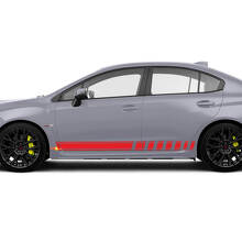 2X Meerdere Kleuren Grafische BRZ WRX IMPREZA Auto Racing Vinyl Decal Sticker 3