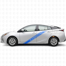 Japanse stijl strepen zijkant vinyl decal sticker voor Toyota Prius_2