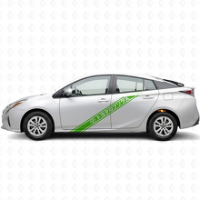 Japanse stijl strepen zijkant vinyl decal sticker voor Toyota Prius_3