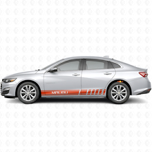 Accentstrepen Zij Vinyl Decal Sticker voor Chevrolet Malibu_4