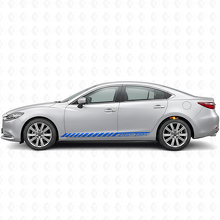 Zoom-Zoom strobostrips zij vinyl decal sticker voor Mazda Mazda6_2