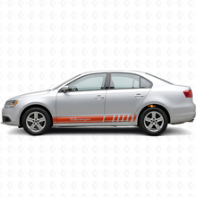 Accentstrepen Zijkant Vinyl Decal Sticker voor Volkswagen Jetta_4