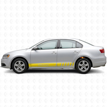 Accentstrepen Zijkant Vinyl Decal Sticker voor Volkswagen Jetta_5