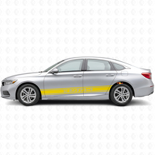 Japanse stijl race-strepen zijkant vinyl decal sticker voor Honda Accord_5