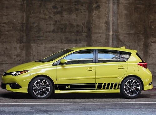 2X Meerdere Kleuren Grafieken Camry Japanse Auto Racing Vinyl Decal Sticker 2