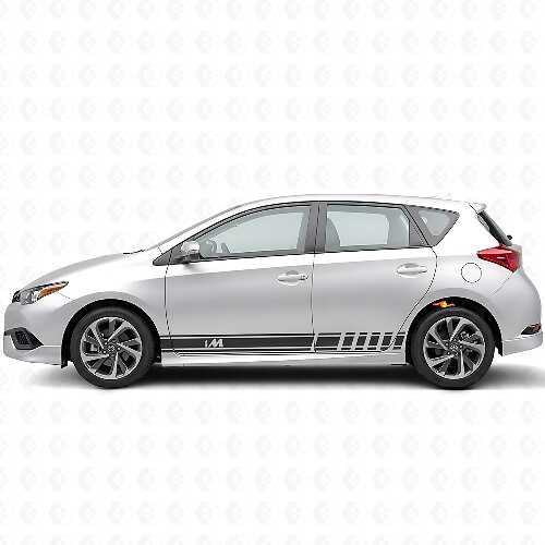 iM Symbool Strepen Zij Vinyl Decal Set voor Toyota Scion Auto's