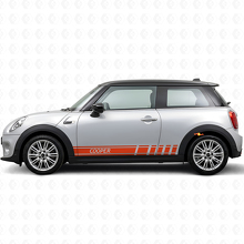 Cooper Lettering Strepen Zij Vinyl Decal Sticker voor MINI Cooper_4