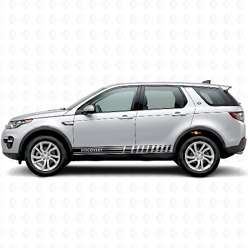 Accentstrepenzijvinylsticker voor Land Rover Discovery_1