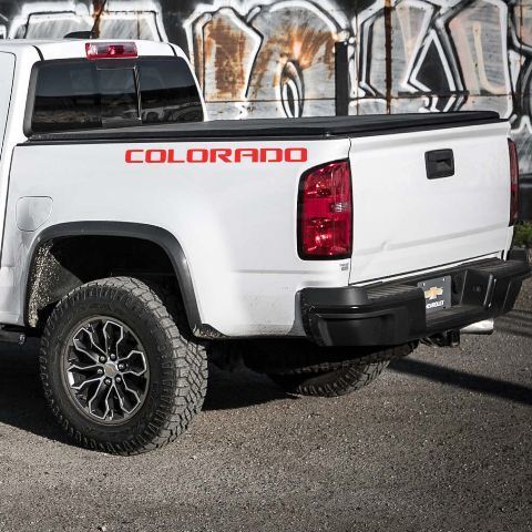 2X meerdere kleuren graphics Chevrolet Colorado symbool vrachtwagen vinyl sticker sticker
