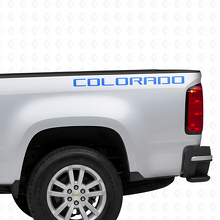 Colorado-lettering bedieningsvak vinyl decal sticker voor Chevrolet Colorado_2